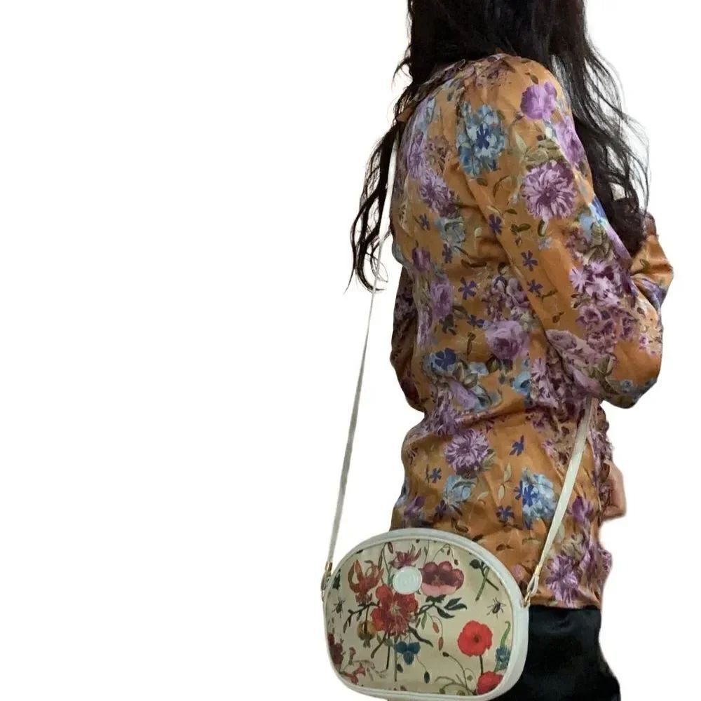 Gucci gorgeous floral shoulder crossbody bag - Picture 3 of 13